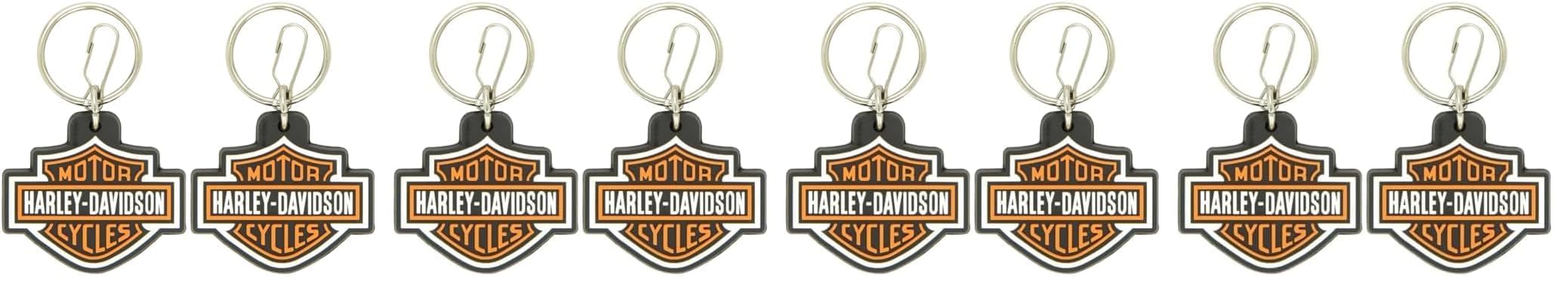PLASTICOLOR 4179 Harley-Davidson Logo Plastisol Key Chain