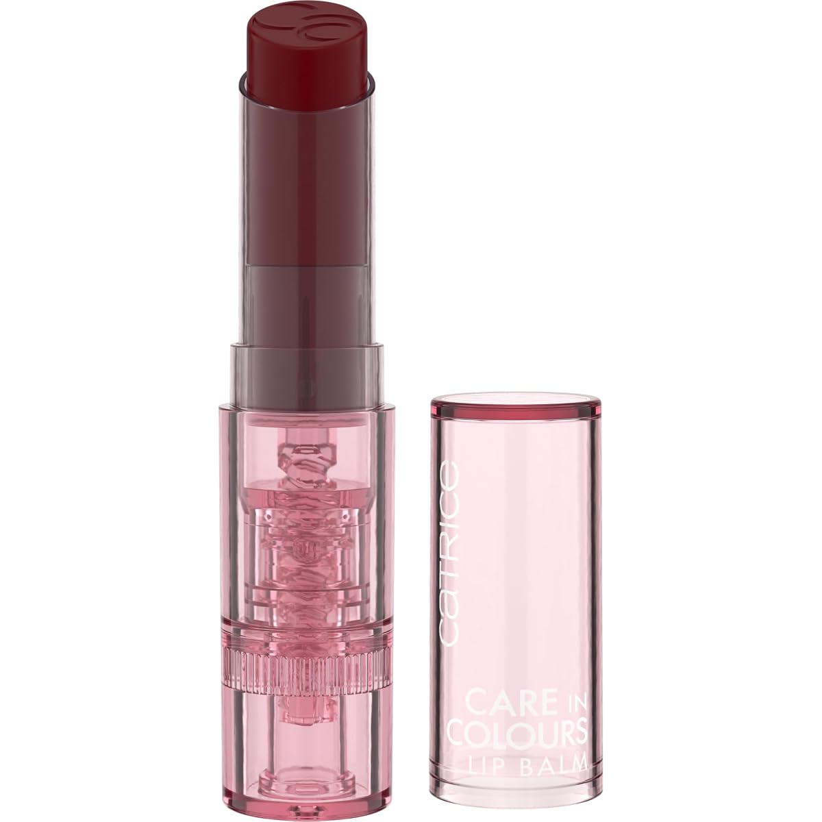 Catrice Care In Colours Balm do ust, nr 050, fioletowy, nawilżający, pielęgnujący, naturalny, błyszczący, wegański, bez alkoholu, bez konserwantów, bez parabenów, 3 sztuki w opakowaniu (3 x 3 g)