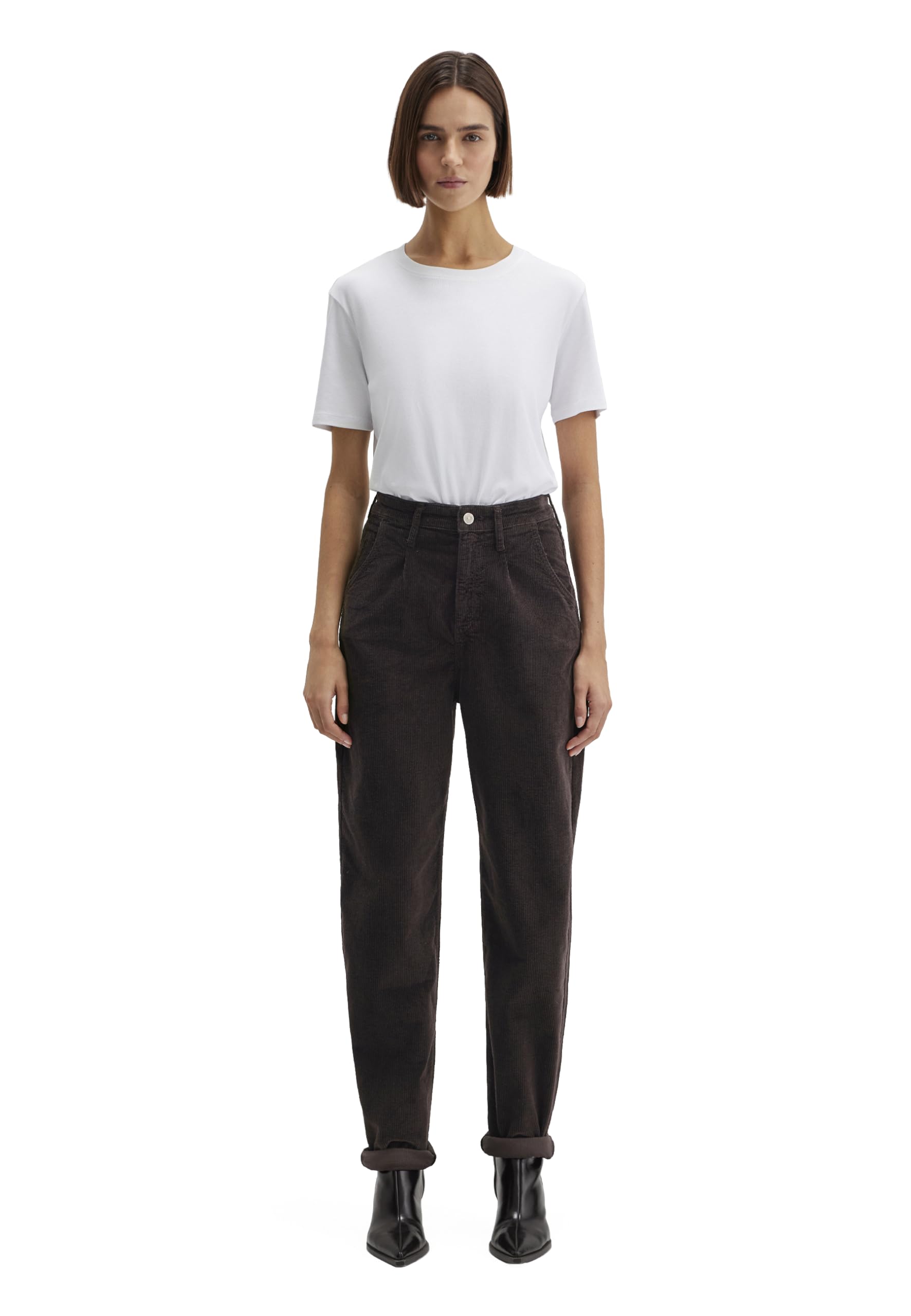 Mavi Damen Denim Pants Pleated Baggy Pants