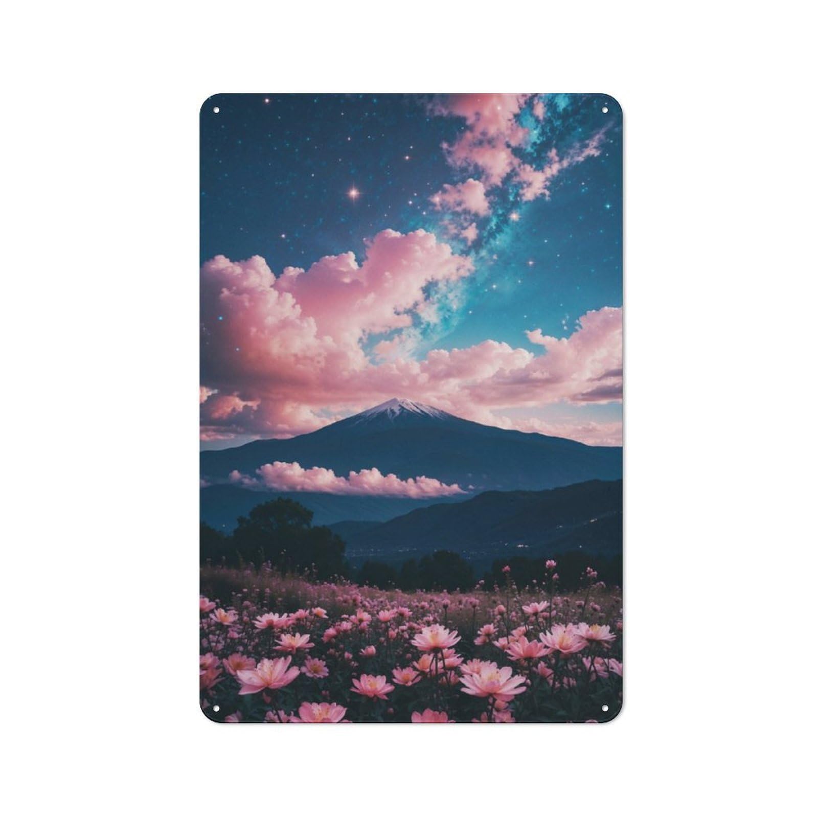 Junmoney Cyberscapes Bloom For Garden Room Or Summerhouse, Retro Tin Sign 30X20cm, Suited To Wall Displays In Garden Rooms And Summerhouses