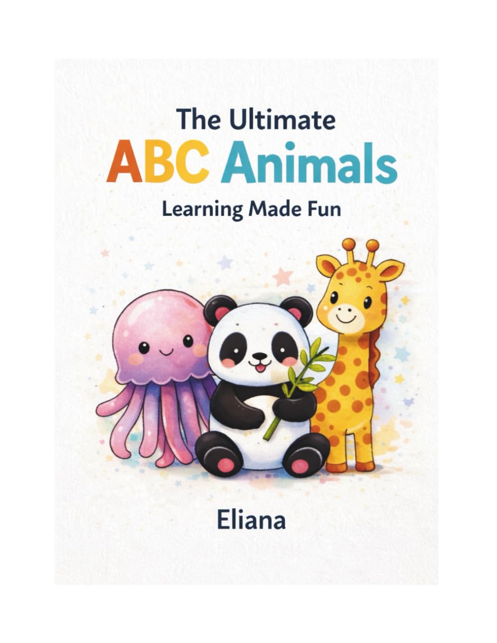 ABC Animals Coloring Book for Kids: Fun Alphabet Learning for Kids Ages 4-8 | Cute Animal Coloring Pages from A to Z