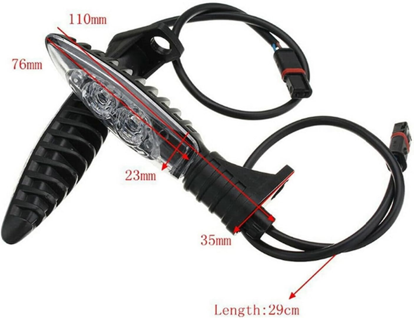 Clignotant de moto Clignotant avant à LED pour moto R 1200 S 2006-2008 (0366)