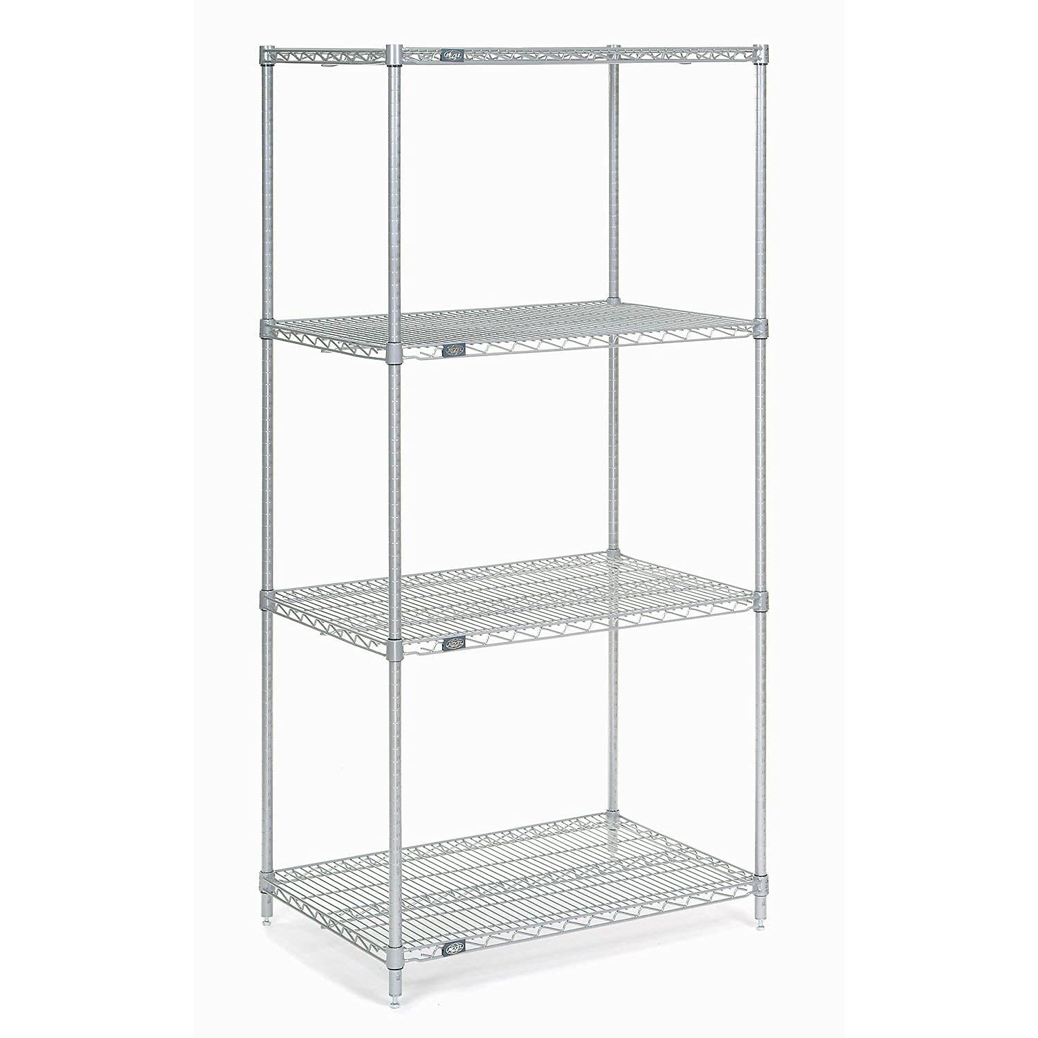 Chrome Wire Shelving, 30"W X 18"D x 86"H