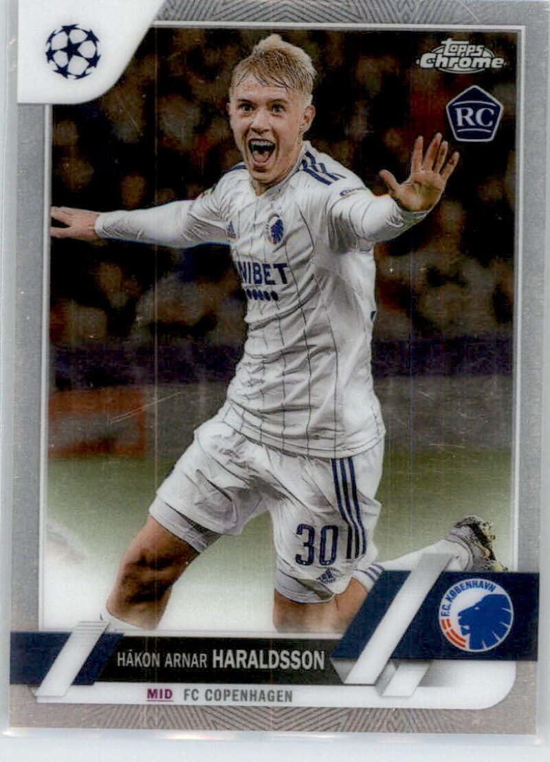 Amazon.com: 2022-23 Topps Chrome UEFA Club Competitions #175 Hakon