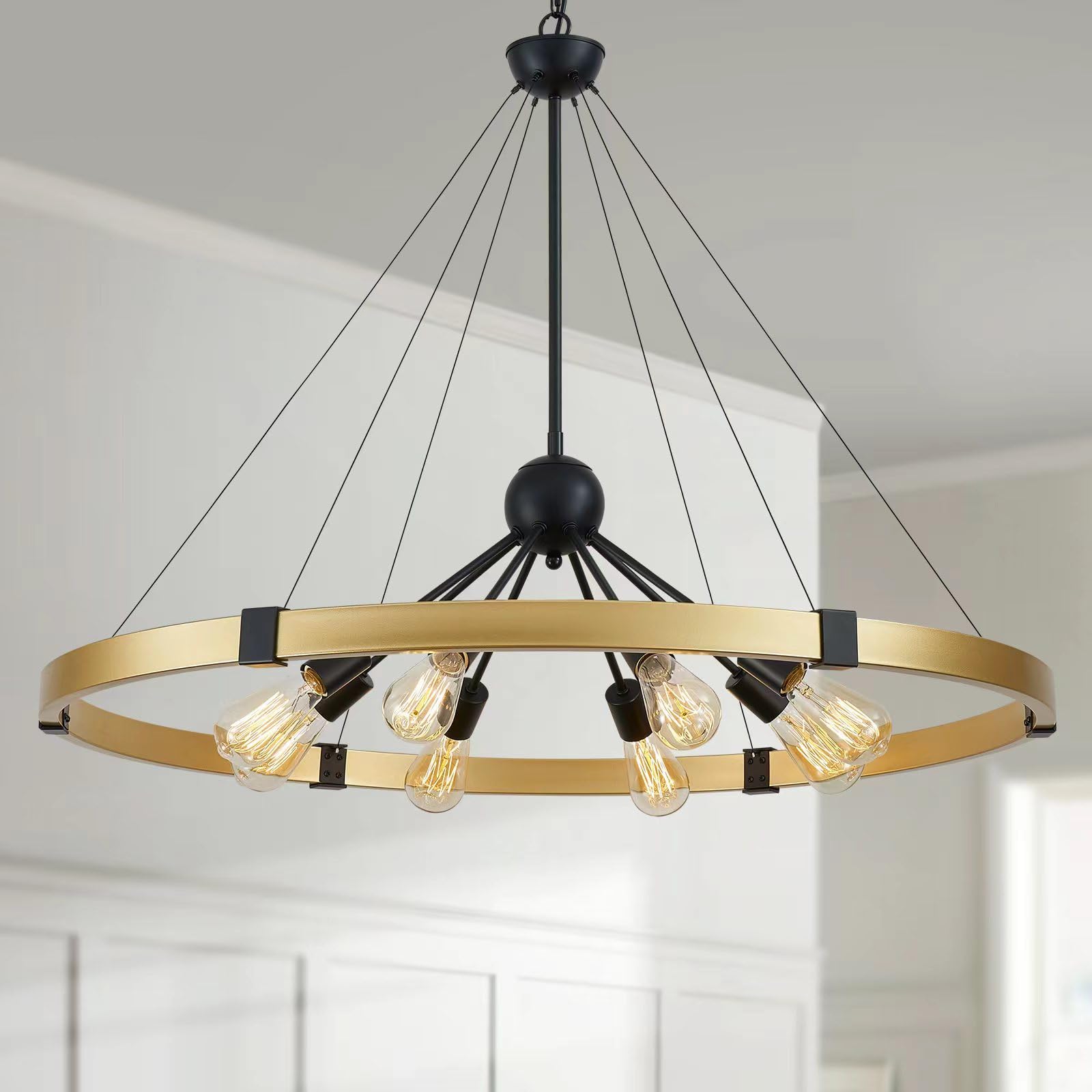 Large Industrial Style Chandeliers Chandelier Nora Hoffz - Large Industrial Chandeliers For Apartments