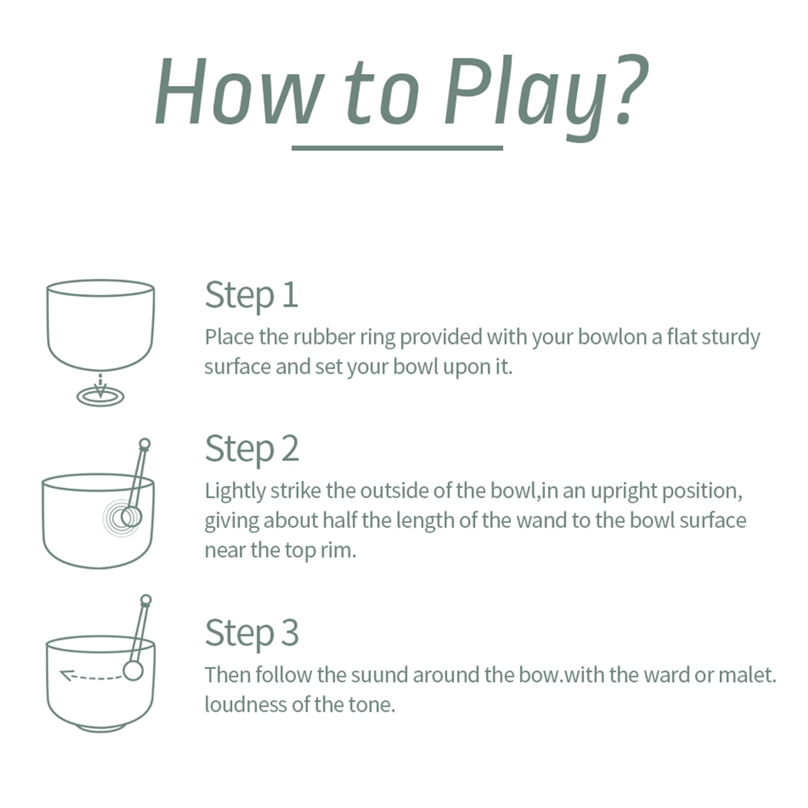 Hye-eun Lot de 3 bols chantants en cristal de quartz givré 432 Hz 20,3 à 30,5 cm Note E, A, C | Bol chantant en quartz givré blanc avec étui de transport pour yoga, méditation et guérison par le son