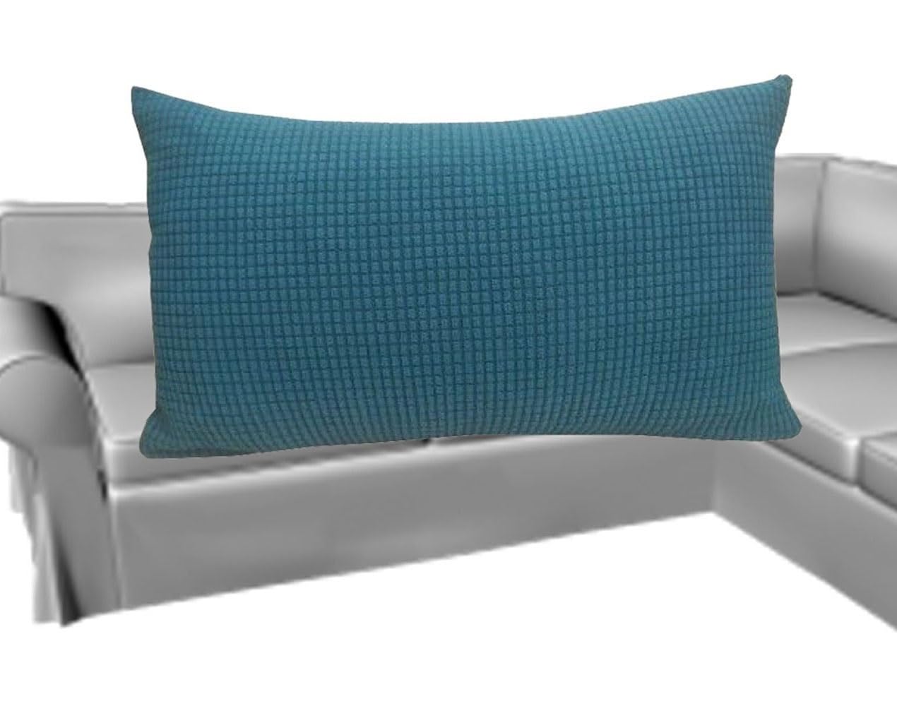 Pillowcases 2 pack Sofa Pillow Cases 4 pack Pillowcase Protectors Pillow Cover 40x40/45x45/50x70 Cotton Large Green Grey Corduroy Fabrics Cushion Slipcover ( Color : Lapis lazuli blue , Size : 50x70cm