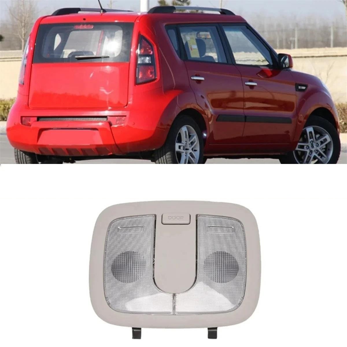 928502K000 92850-2K000 Para KIA Para Soul 2010-2013 Lámpara De Lectura De Techo Para Automóvil Luz De Techo Interior Conjunto De Luz De Mapa