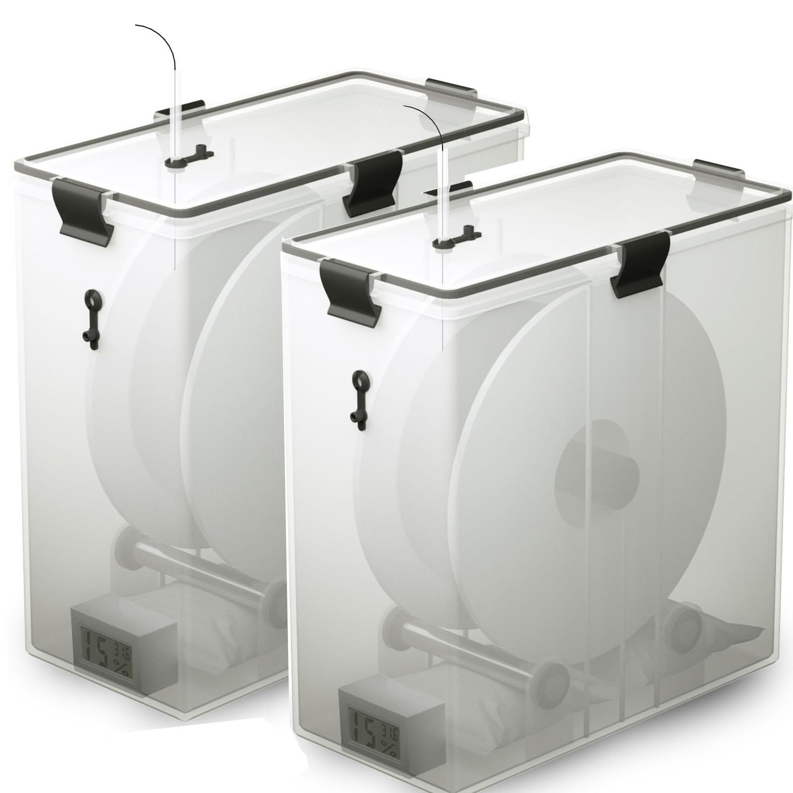 Amazon.co.jp: 2個 3Dプリンターフィラメント乾燥ボックス