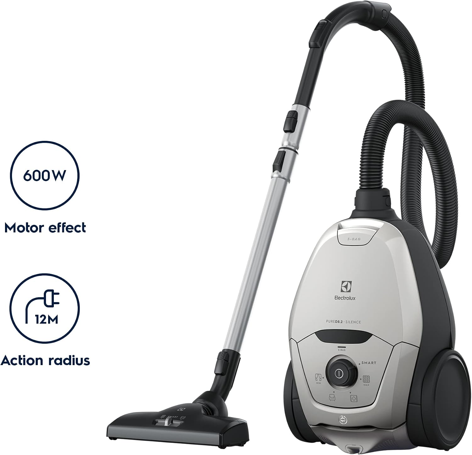 Electrolux Pure D8.2 PD82-4MG motor effect and action radius
