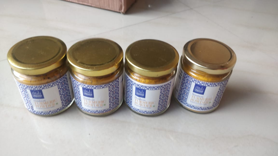 Urbana Superfoods Himalayan High Curcumin Turmeric/Haldi Powder Color