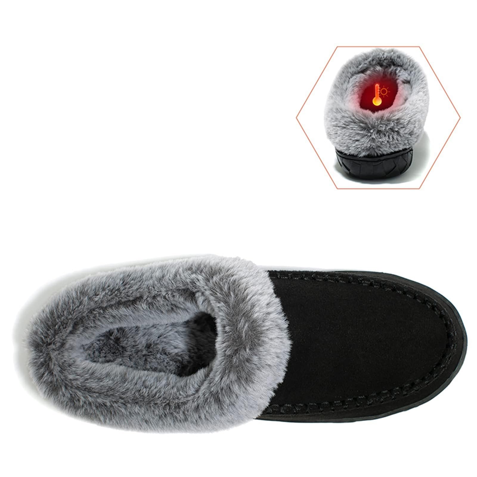 Pantofole da uomo in cotone Pantofole invernali da uomo Scarpe calde Casa Soffici diapositive Pantofola in peluche Camera letto