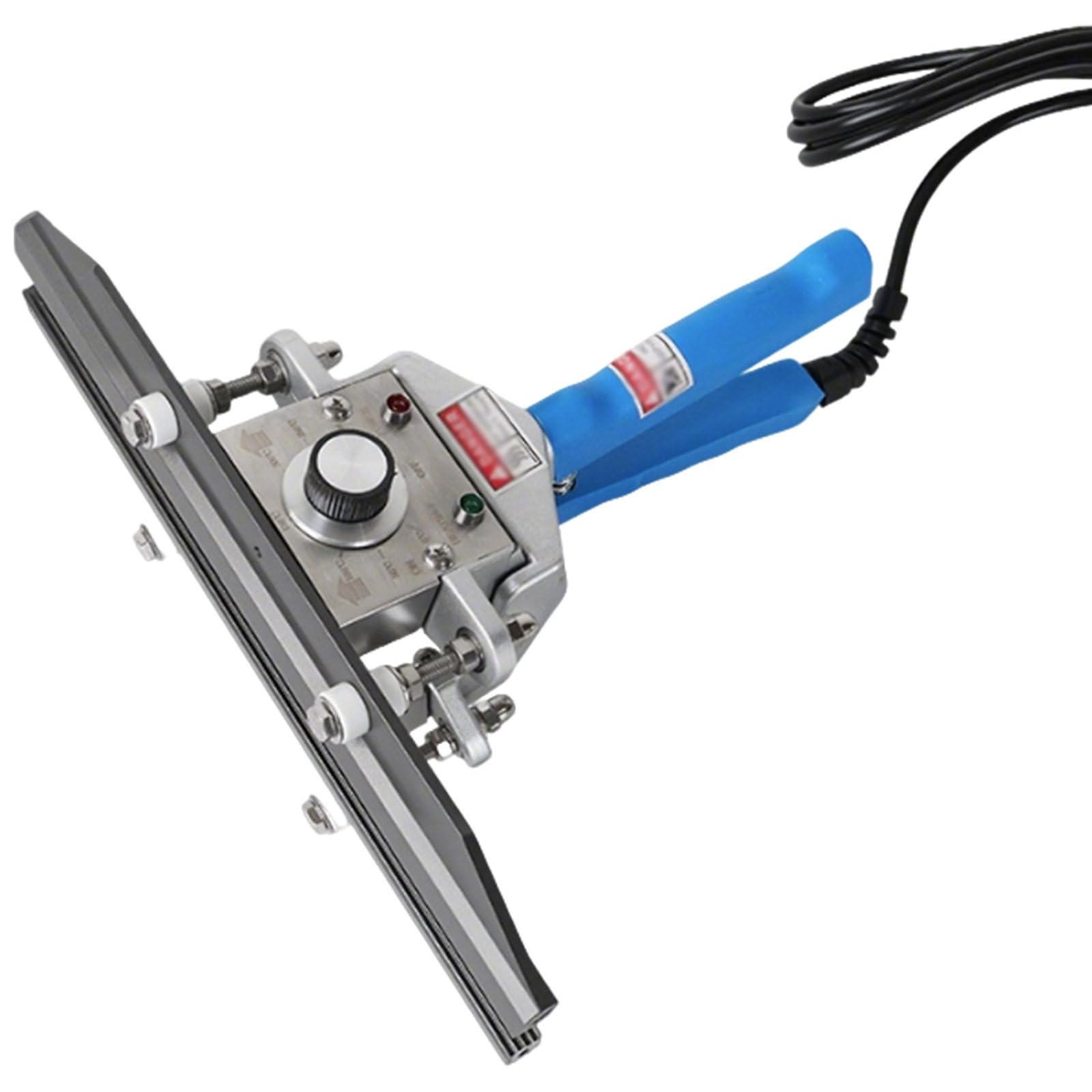 Komercyjna zgrzewarka termiczna 300mm Maszyna impulsowa 10mm szerokość Zgrzewarka z 0-300℃ Pokrętło do torebek metalizowanych i laminowanych narzędzi warsztatowych 300mm