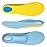Shoe Insoles for Women Men and Kids, Memory Foam Insoles, Comfortable Sports Shoe Inserts for Shock Absorption and Relieve Foot Pain, Plantar Fasciitis Arch Support Insoles, M(Men 6-9/ Women 7-11)
