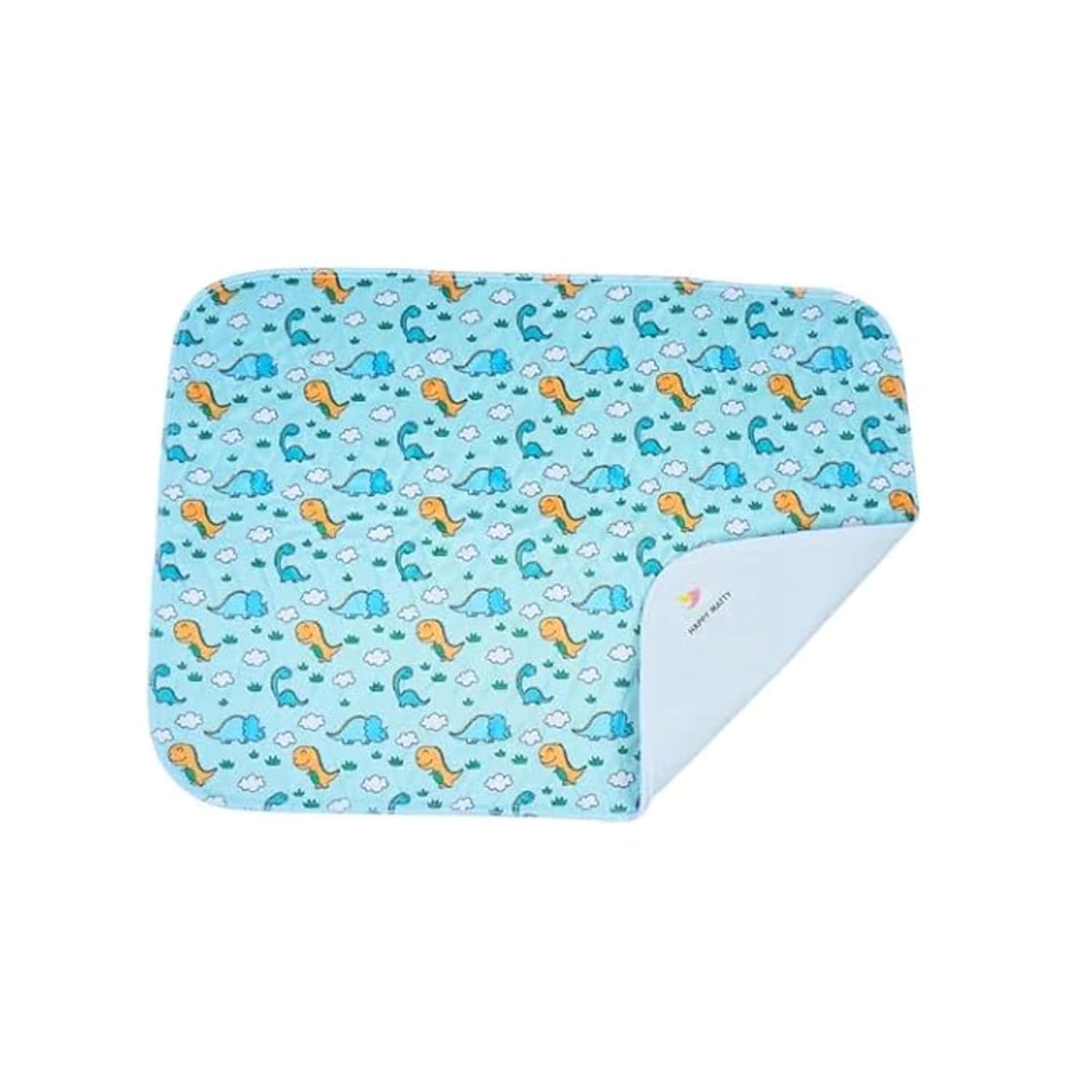 Dinosaur Print Waterproof Multipurpose Medium Premium Baby Mat for Diaper Changing, Playtime, Naptime & Tummy Time | Easy to clean & carry & travel friendly | Ideal for Gifting/Baby Shower-image-37