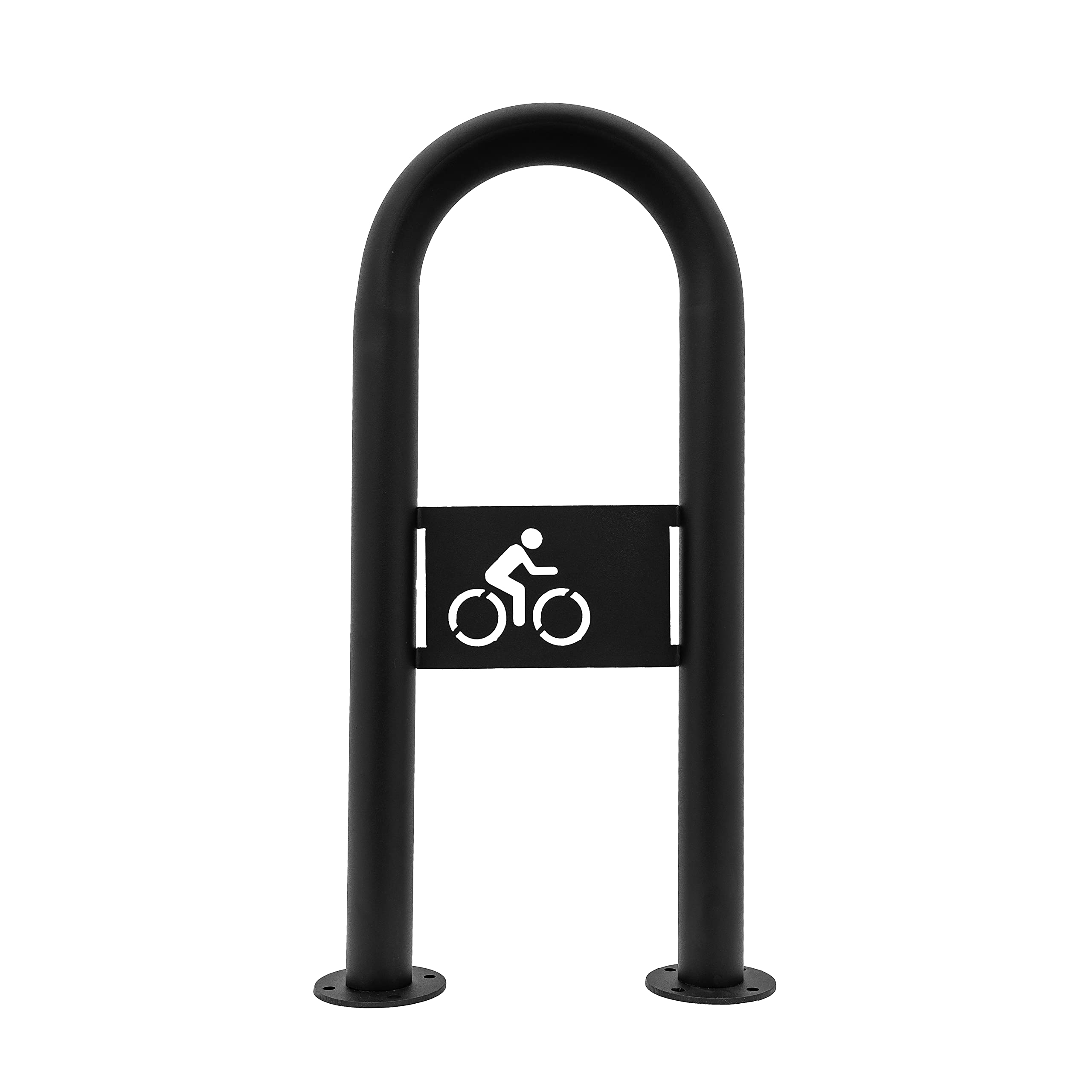 MORIA DESIGN Support au sol pour 2 vélos 80 x 36 cm - solide, VTT & E-Bike, poudré & galvanisé