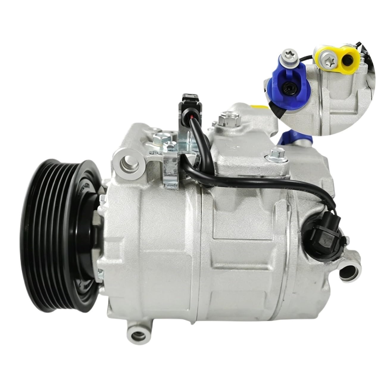 Jozzep One Color 4E0260805ae 4471501542 4472209960 4471906402 6Seu14c Air Conditioning Ac Compressor Compatible For Audi Q7 4L 4.2 A8 Saloon 4.2 Tdi