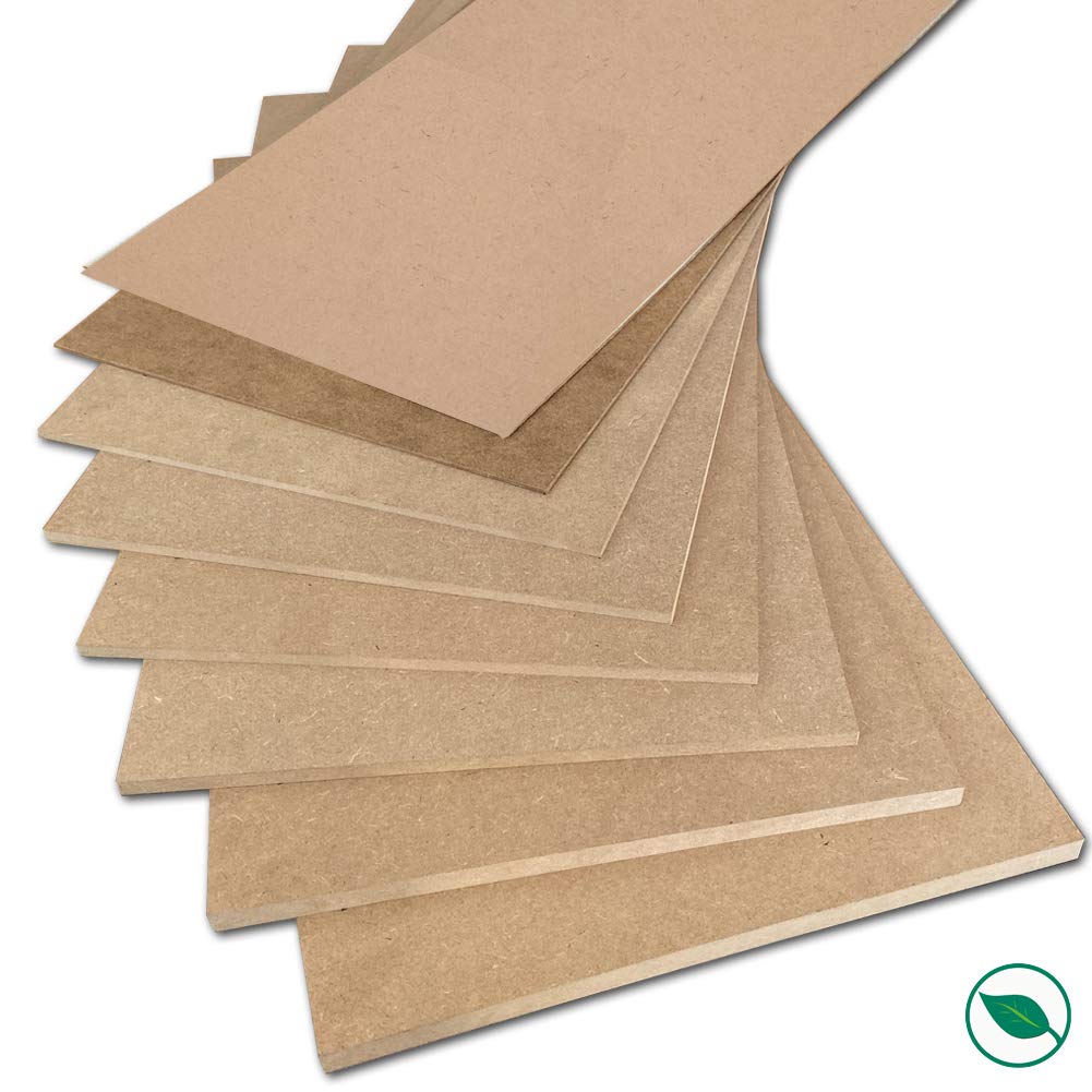 Panneau HDF 800 x 600 x 3 mm 1 face lisse - FSC mixte 70%