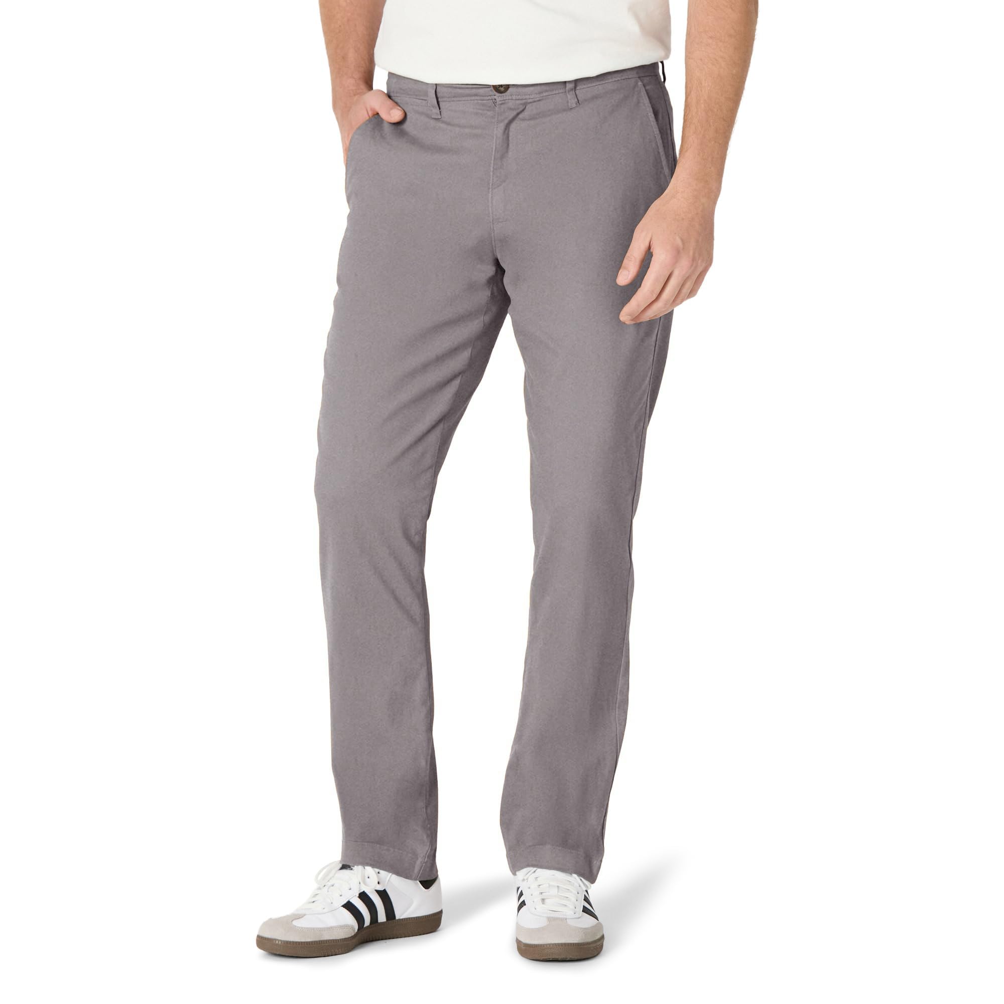 Amazon Essentials Athletic-fit Casual Stretch Khaki Pant - Spodnie Mężczyźni