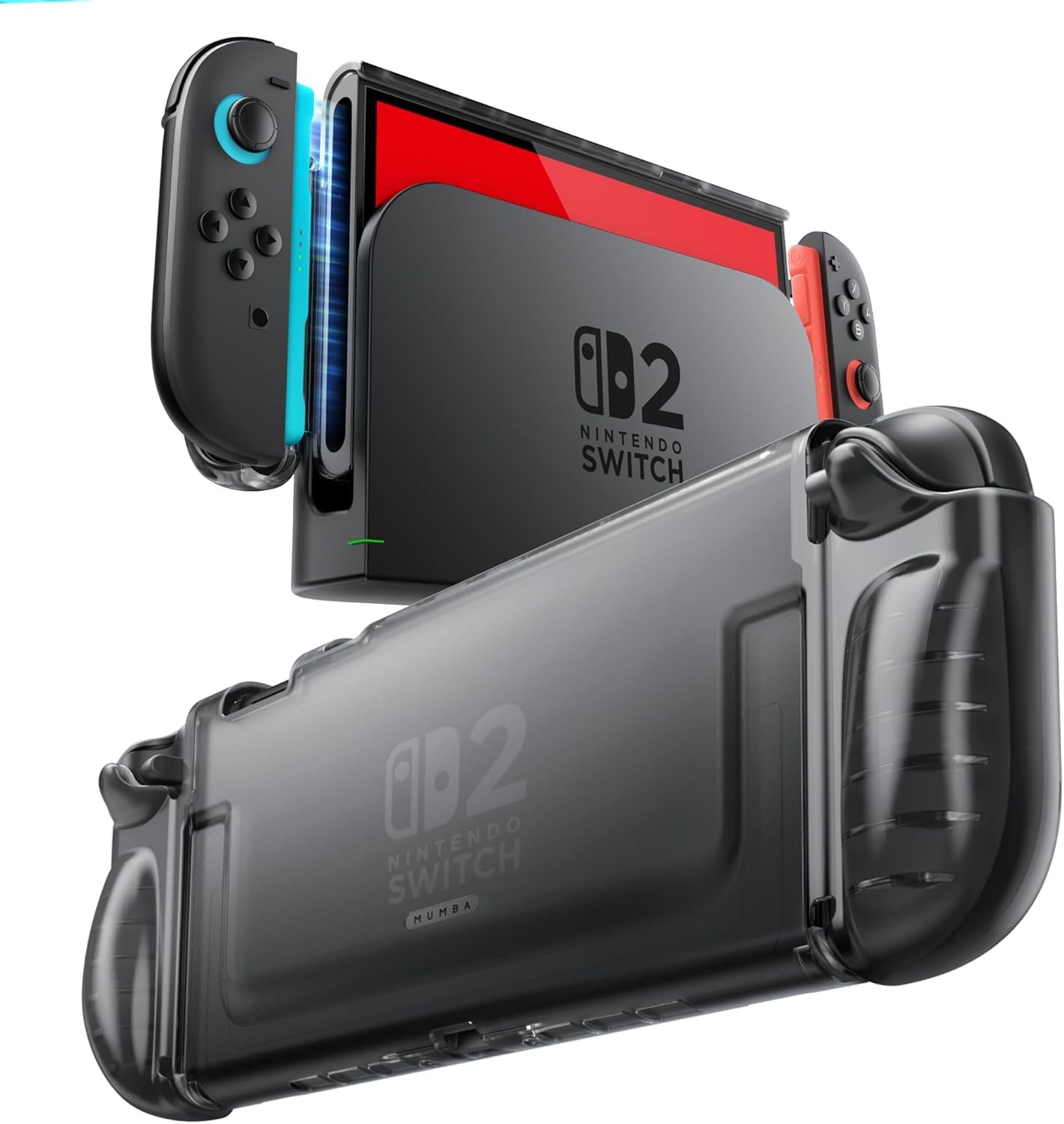 【IRIS】switch2 Amazon.com: Mumba Dockable Clear Case for Nintendo Switch 2 (2025