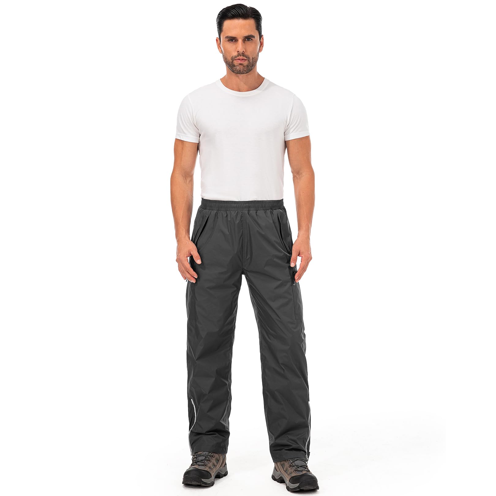 Pantalon Pluie Homme Imperméable Imperméable et Coupe-Vent Pantalon pour La Pêche, Le Golf, La Moto, Le Cyclisme