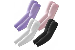 Light Purple Mesh Arm Sleeves