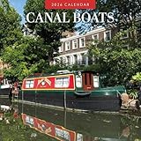 Canal Boats - 2026 Square Wall Calendar - by Red Robin Publishing