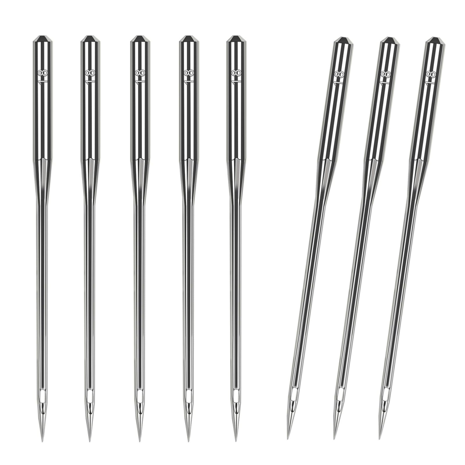 20 Pcs Universal Size 110/18 Heavy Duty Sewing Machine Needles, Quliting Sewing Machine Needles for Leather, Compatible with Kind of Home Sewing Machine