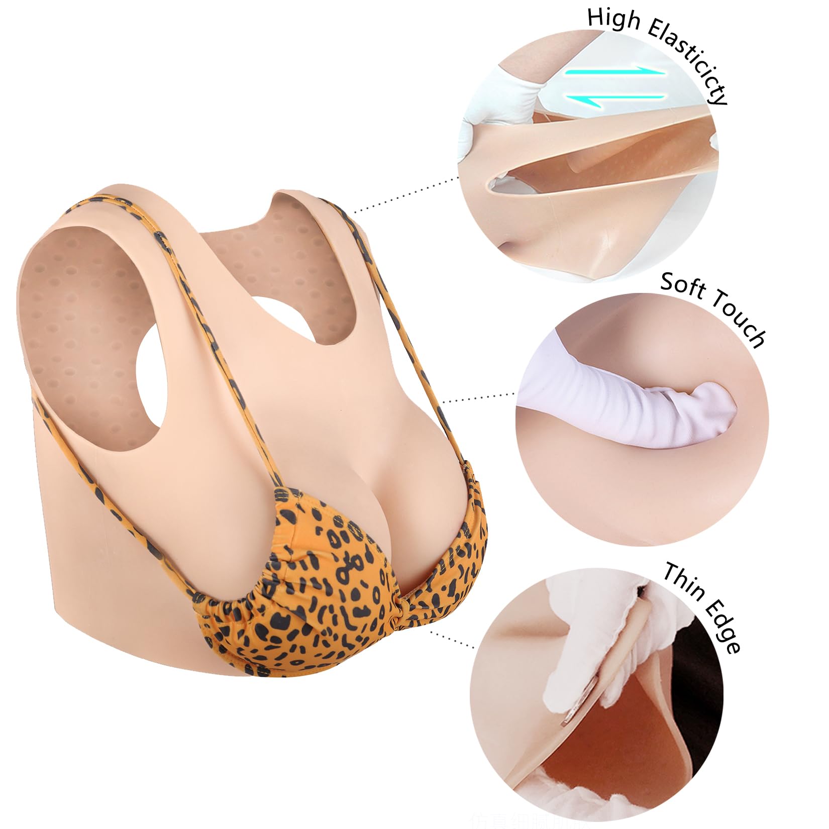 Amazon.co.jp: [YEEFAIRY] シリコンバスト ロアネック 軽量 真綿充填