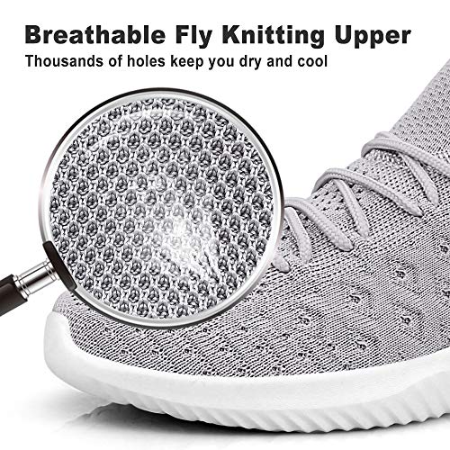 Image of Feethit Mens Slip On Running Shoes Breathable Lightweight Comfortable Fashion Non Slip Sneakers for Men