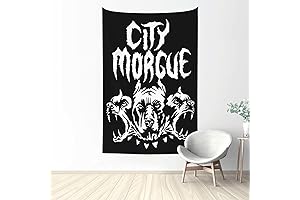 NEWCREATEES City Morgue Band Big Tapestry