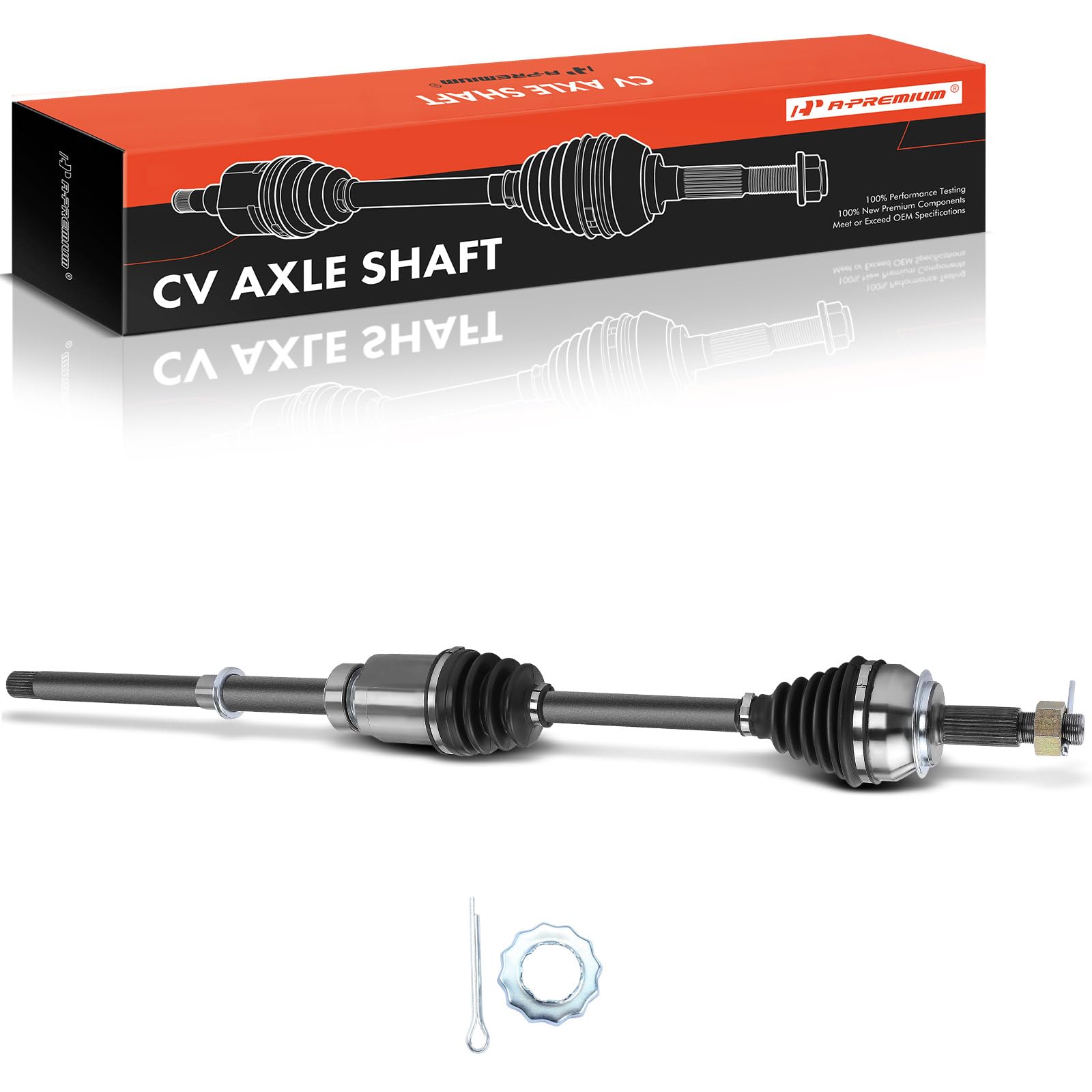 Front Drive Shaft Front Driver & Passenger For Nissan Altima 2019 2020-2023  L4 2.5L AWD CV Axle Cardan Avant Gauche