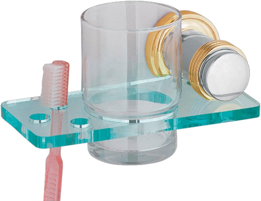 Vintage Freestanding Toothbrush Holder Chrome Brass | Renovator's Supply