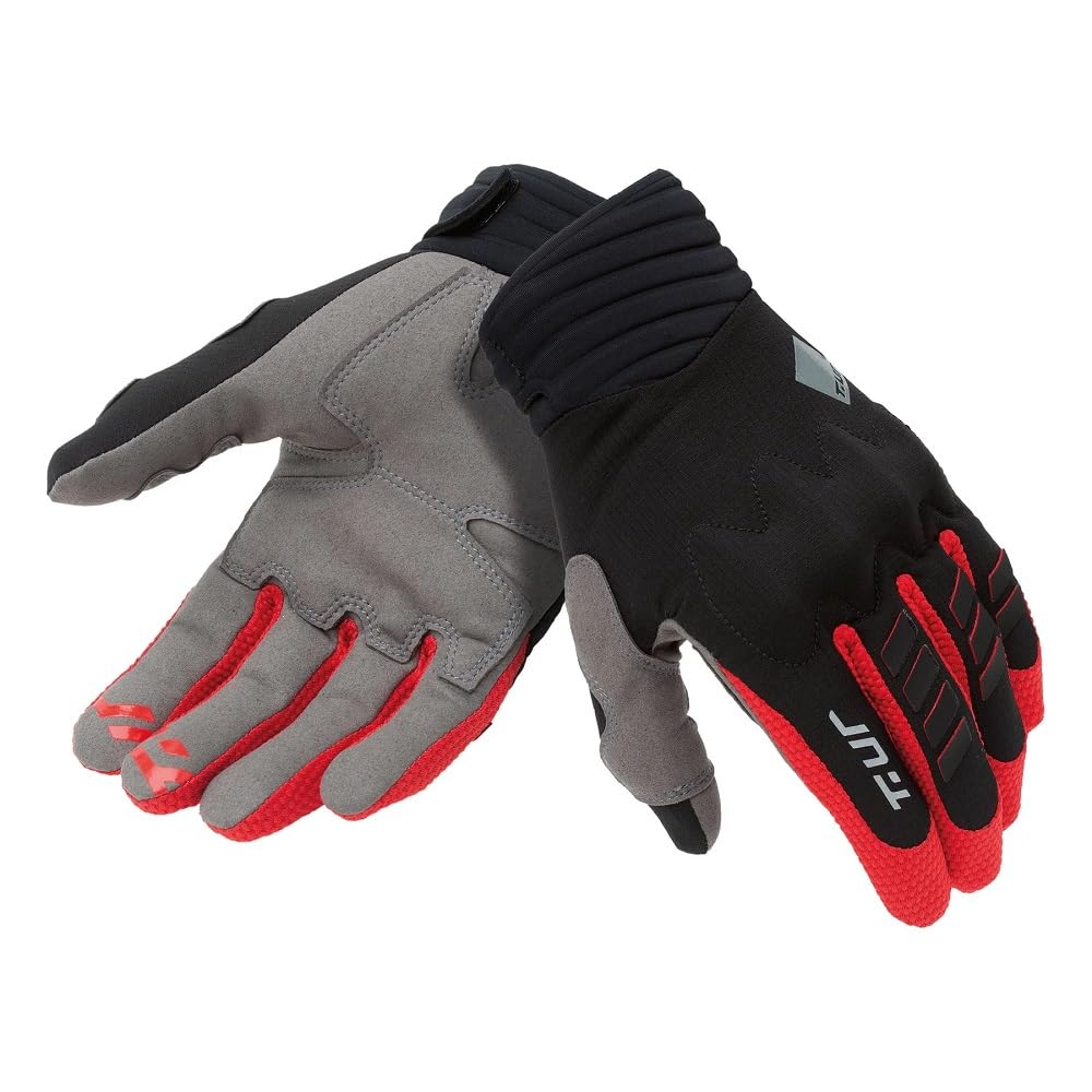 T.UR Guantes G-Six Black-Red XL