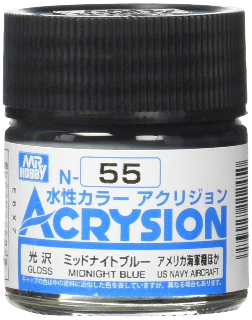 Amazon | GSIクレオス アクリジョン ミッドナイトブルー 10ml 模型用