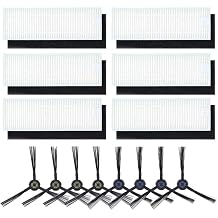 Replacement Side Brush HEPA Filter For Silvercrest SSR1 SSRA1 Ilife A9S A9 A7 Robot Vacuum Cleaner Accessories