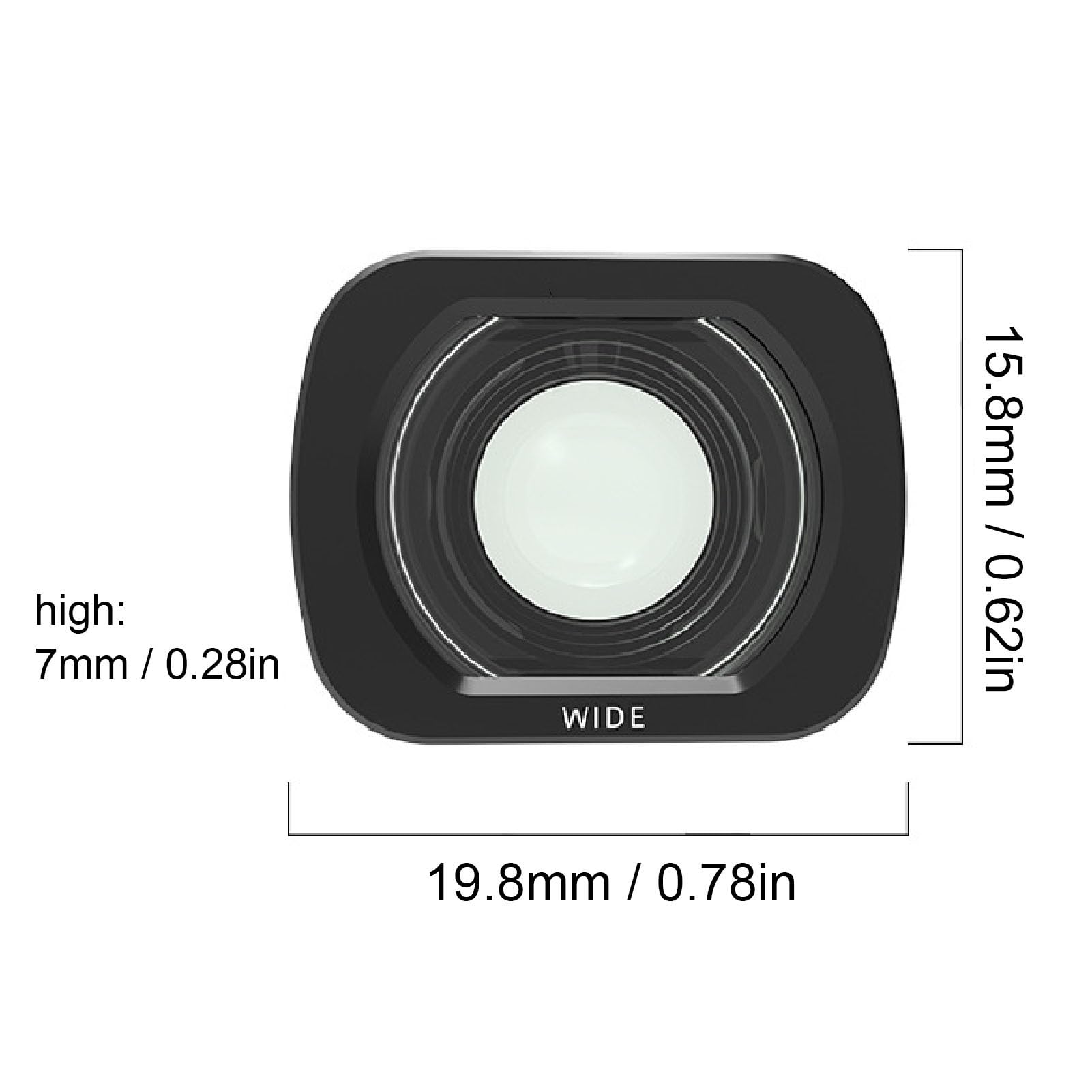 ND FILTR CPL Set in Lega di Alluminio in Lega HD Vetro Ottico HD ND128 NOTTE CLPL Ad Angolo Largo Filtri per Droni Impostati per Droni Flip
