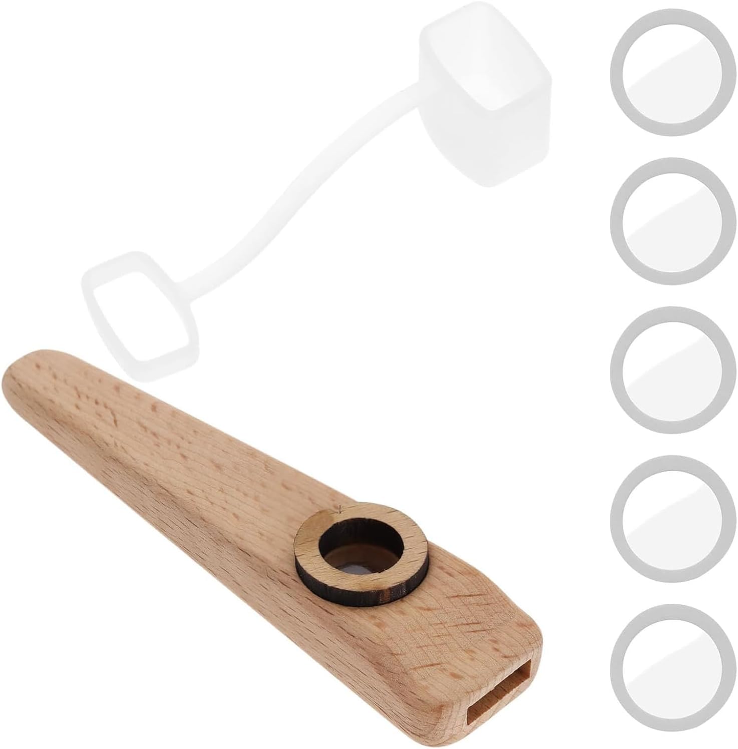 Wood Kazoo Flute Classic Wooden Kazoo Set, Wooden Kazoo Orff