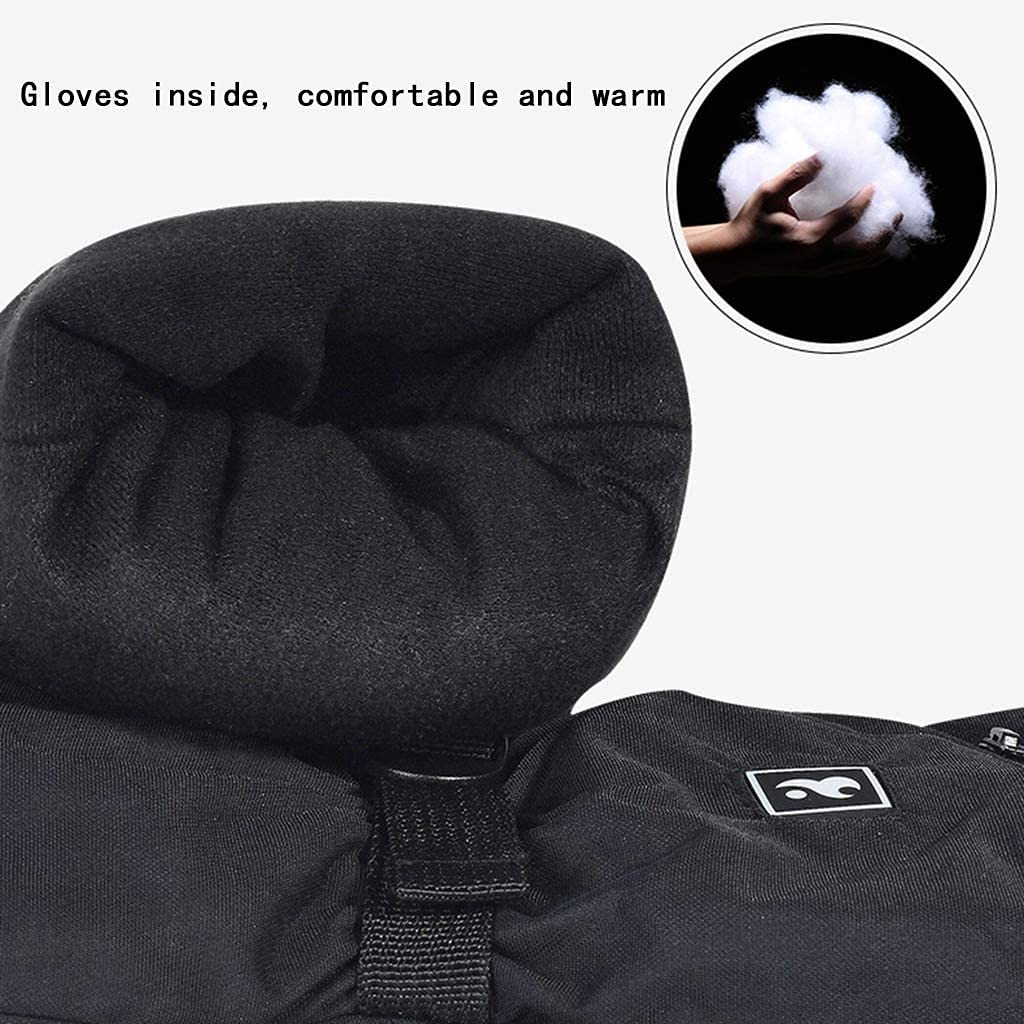 CHEWYNP Guantes térmicos Guantes térmicos Calefacción con Pilas Guantes térmicos Pantalla táctil cálida Impermeable for Senderismo Esquí Caza Motocicleta Acampar Guantes térmicos eléctrico