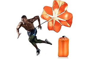 56 Inch Speed Drills Resistance Parachute for Kids Soccer Football Sport Training