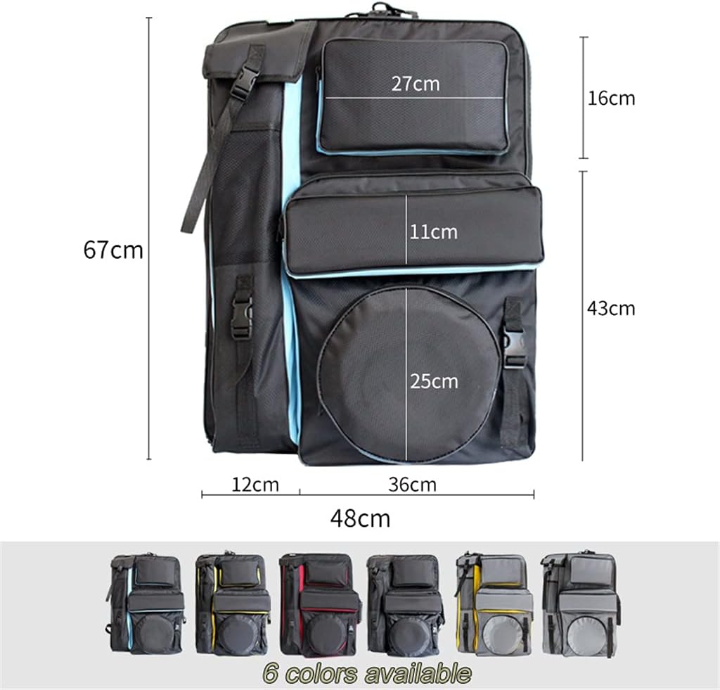 4K Large Art Bag for Drawing Set Waterproof Portable Art Kit Sketchpad Bag for Drawing Tools Art Supplies for Artist 68x48cm