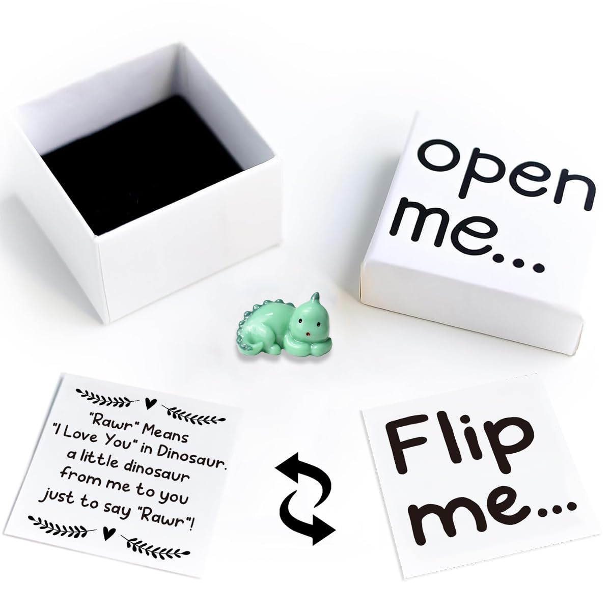 Lomacan Romantic Valentines Day Gifts for Boyfriend Bf I Love You Gifts for Him Her Boyfriends Cute Dinosaur Gift Christmas Anniversary Birthday Gift