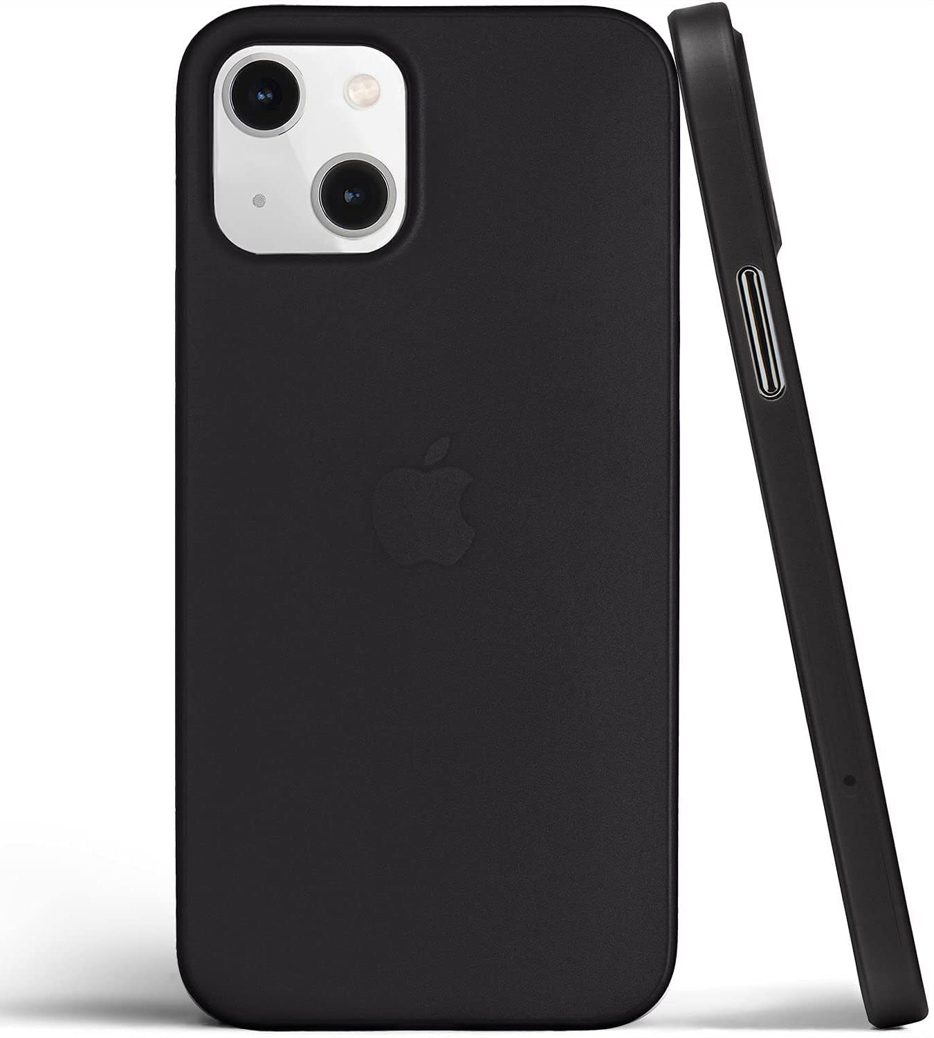ExpressB® for iPhone 13 Back Cover Ultra Thin Matte Anti Scratch Slim Fit Back Cover Case for iPhone 13 [6.1''] (Black)