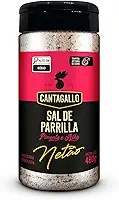 Sal de Parrilla Pimenta e Alho by Netão CantaGallo 480G - Pote