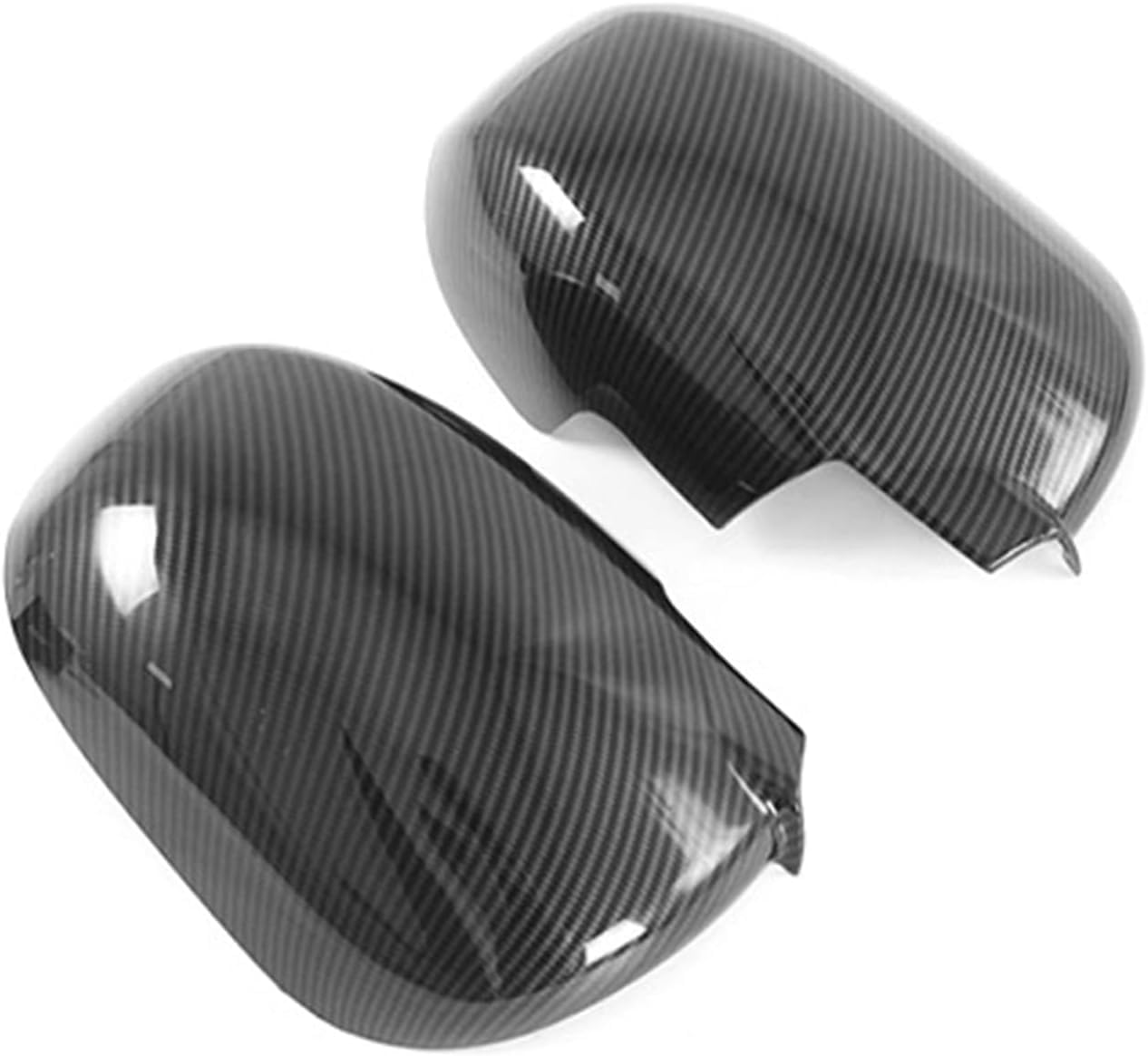 XJPGHA Wing Mirror Covers Caps for Mitsubishi ASX modified 2020, Sturdy Durable Cover Housing Door Mirror Vehicle Accessory Rearview Side Covers