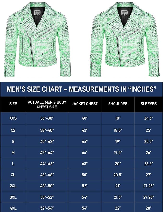 Mens Tribal Rock Punk Rivet Gothic Studded Motorcycle Fringes Biker Leather Jacket-Black White Western Style Jacket4