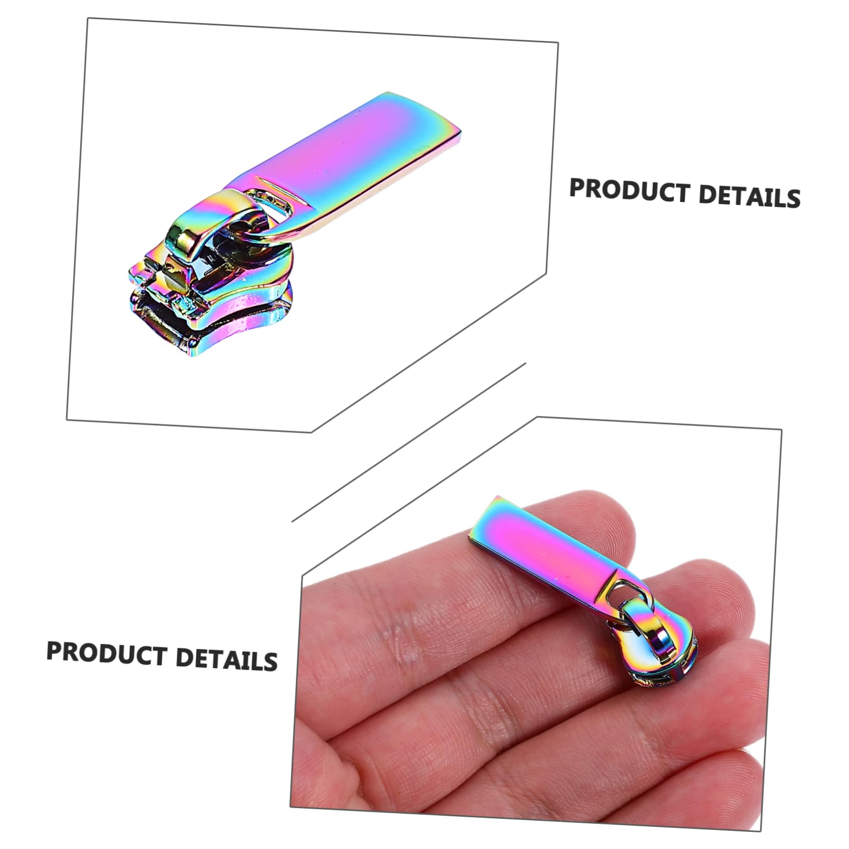 Tofficu 30piezas Coloridos Tiradores De Cremallera Para Mochilas y Equipaje Accesorios Prácticos Para Personalizar Ropa y Manualidades