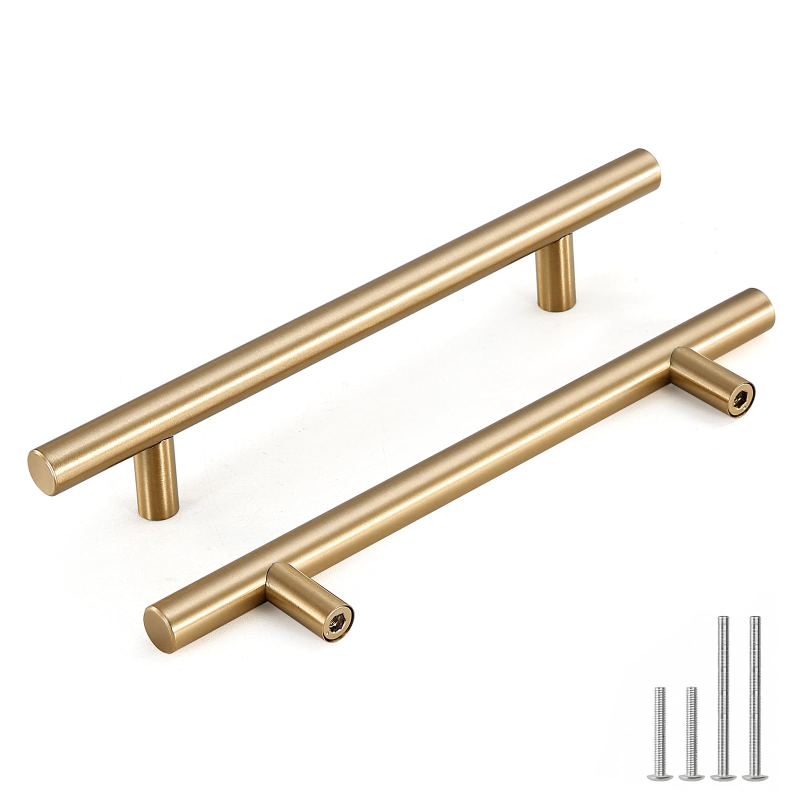 Goldenwarm Champagne Bronze Cabinet Pulls - 25 Pack -14