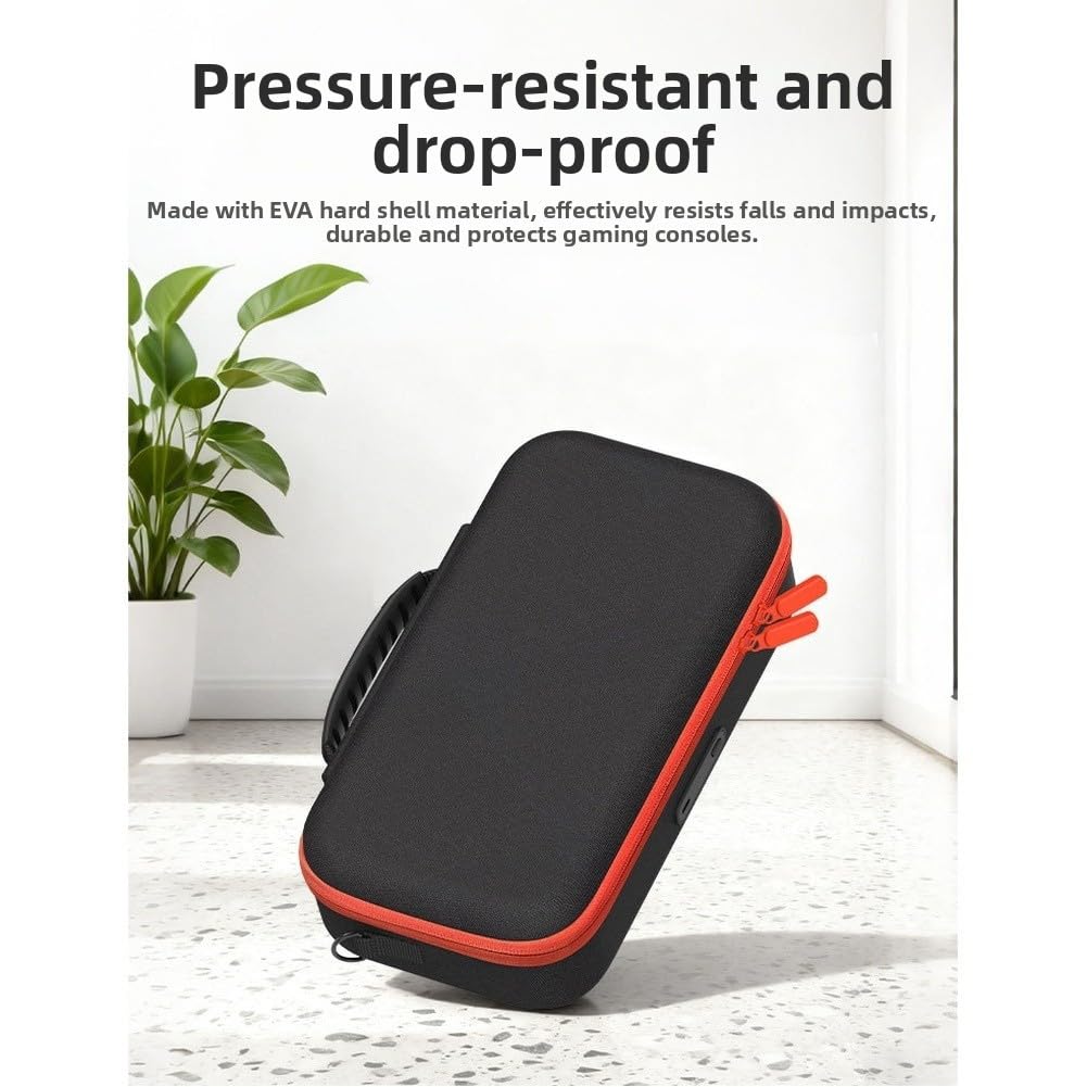 Custodia di ricarica wireless per Switch 2, power bank da 20000 mAh con ricarica rapida da 30 W, per display digitale intelligente, organizer da viaggio rigido in EVA per console e