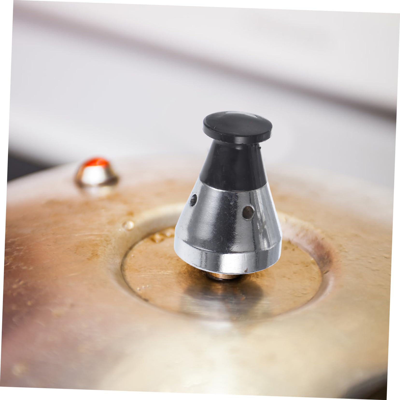 Alipis 5 Ensembles Tuyau D'échappement avec Soupape De Limitation De Pression Jauge Accessoires Autocuiseurs Batterie De Cuisine Partie Double Drain Pot Planche Acier Inoxydable